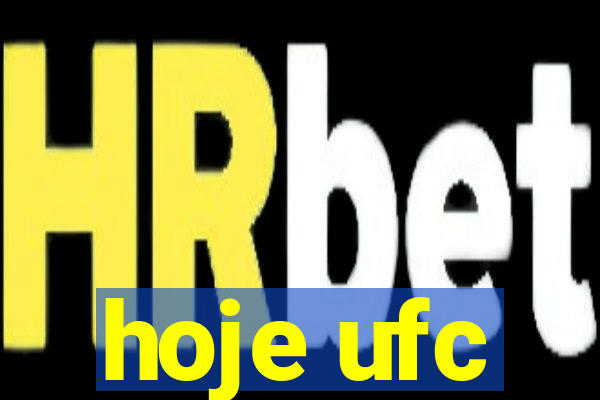 hoje ufc