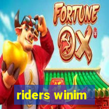 riders winim