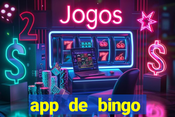 app de bingo valendo dinheiro