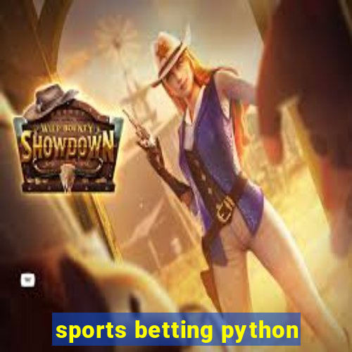 sports betting python