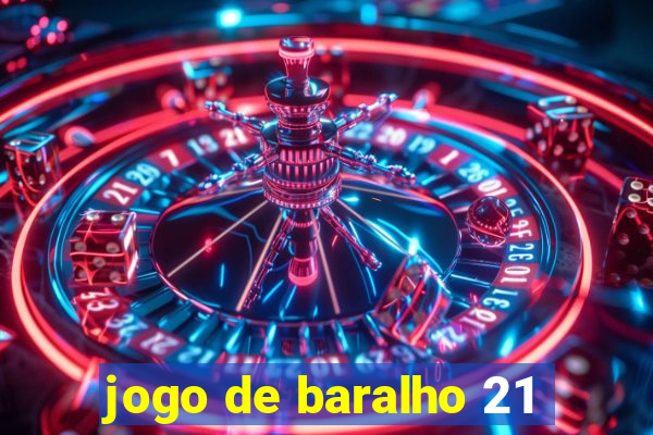 jogo de baralho 21