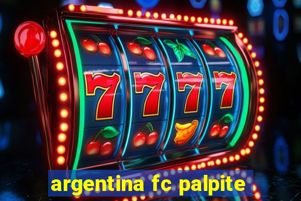 argentina fc palpite