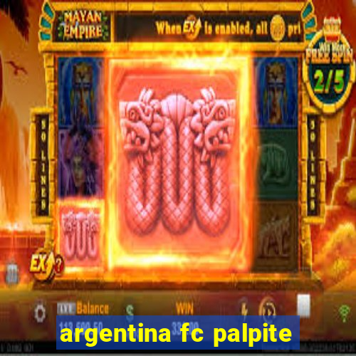 argentina fc palpite