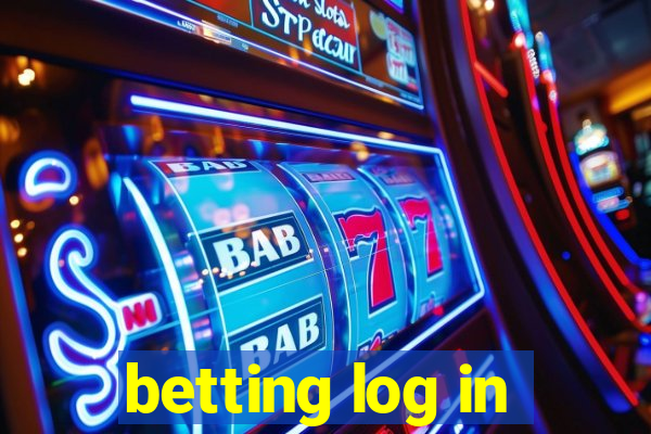 betting log in