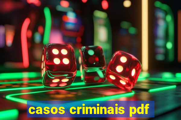 casos criminais pdf