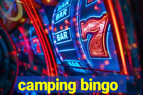 camping bingo