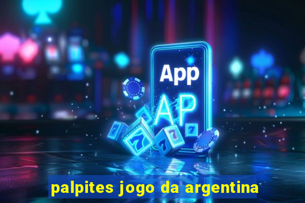 palpites jogo da argentina