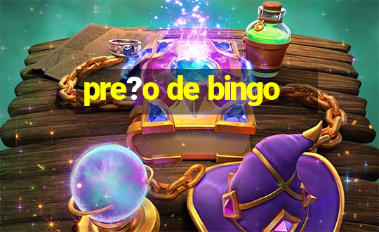 pre?o de bingo