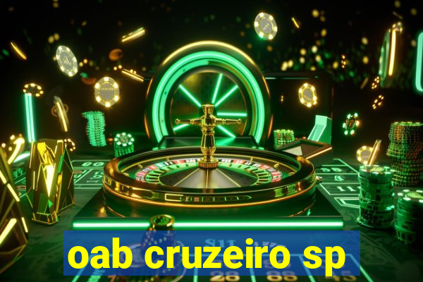 oab cruzeiro sp