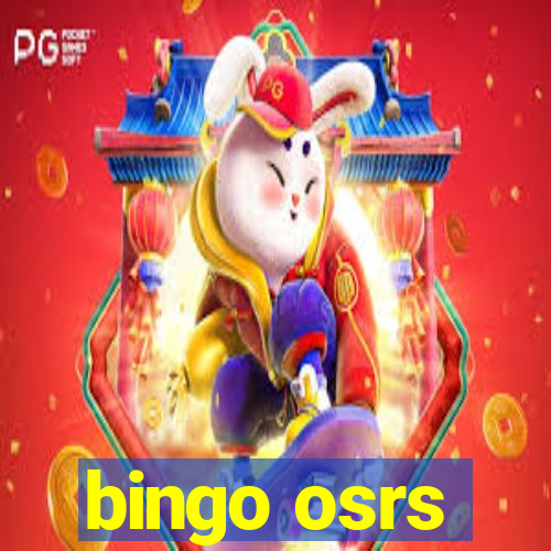 bingo osrs