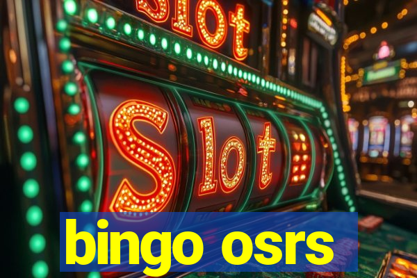 bingo osrs