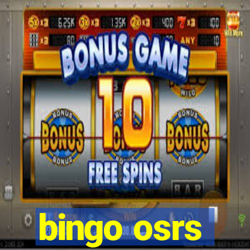 bingo osrs