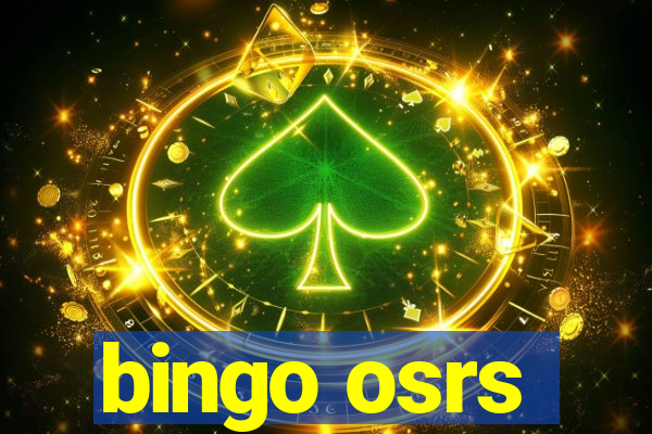 bingo osrs