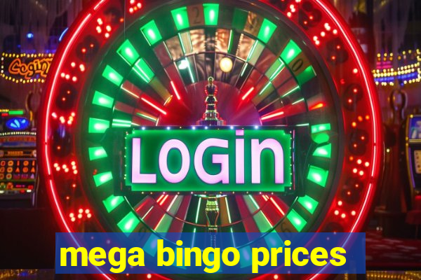 mega bingo prices