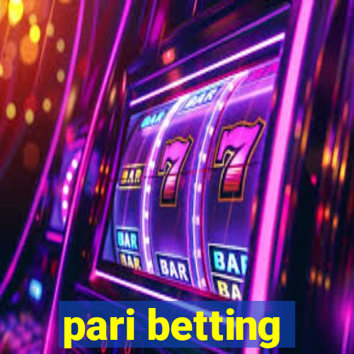 pari betting