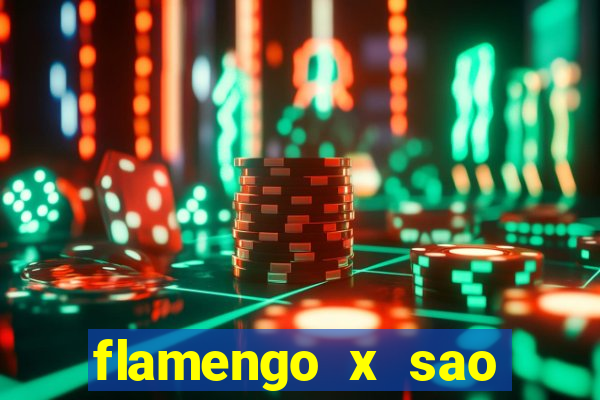 flamengo x sao paulo palpites