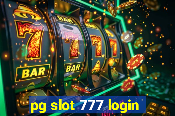 pg slot 777 login