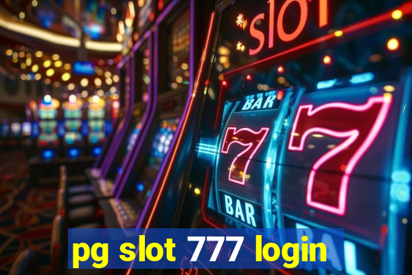 pg slot 777 login