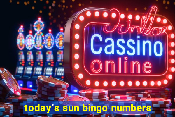 today's sun bingo numbers