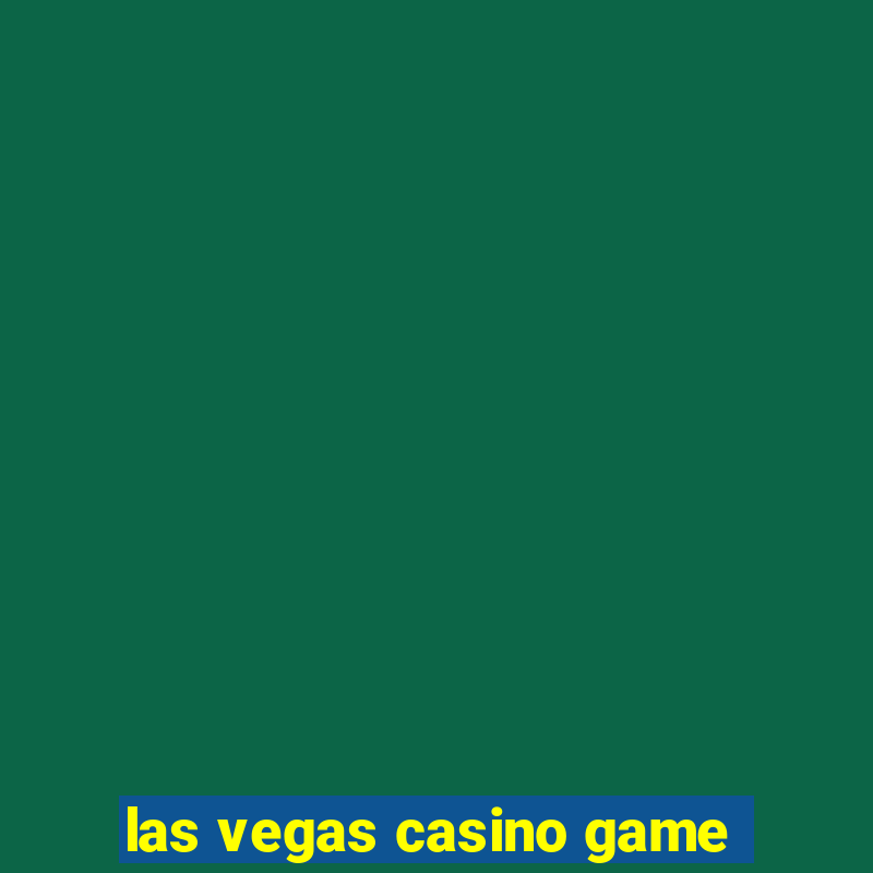 las vegas casino game