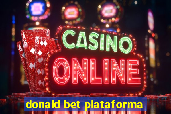 donald bet plataforma