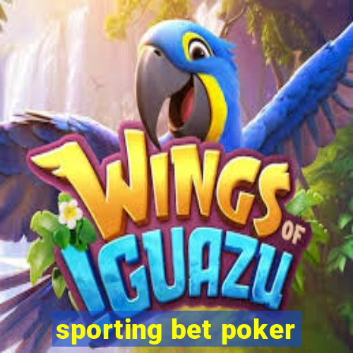 sporting bet poker