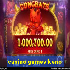 casino games keno