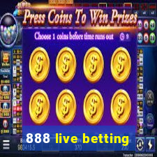 888 live betting