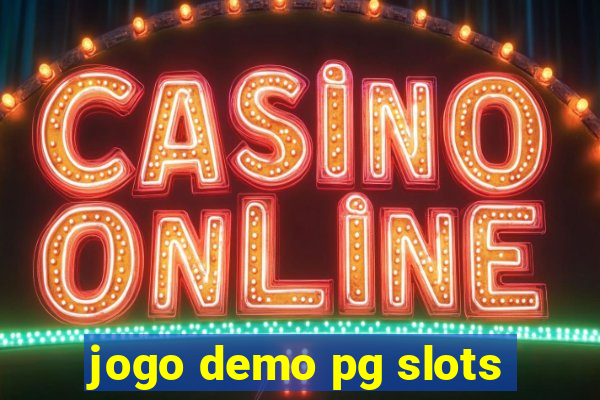 jogo demo pg slots