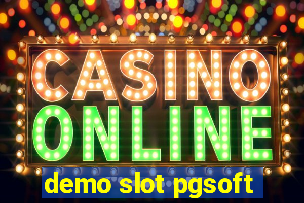 demo slot pgsoft