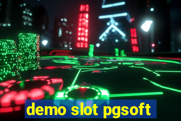 demo slot pgsoft