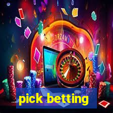 pick betting