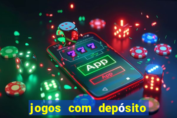 jogos com depósito mínimo de 5 reais