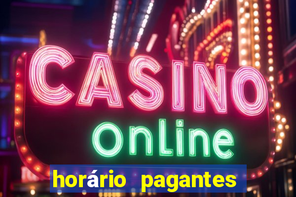 horário pagantes fortune tiger