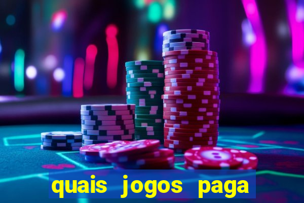 quais jogos paga de verdade