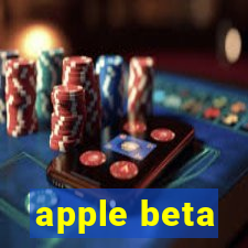 apple beta