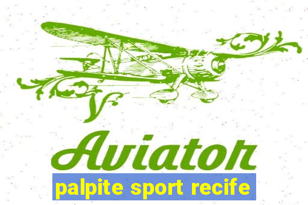 palpite sport recife