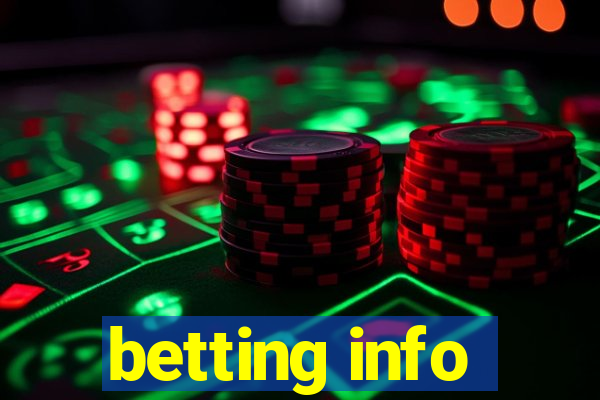 betting info