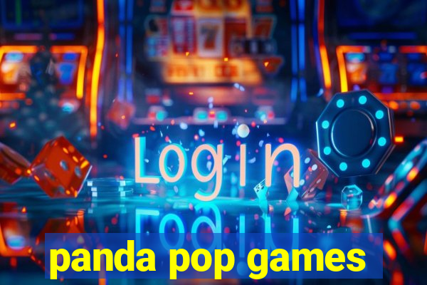 panda pop games