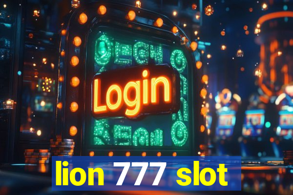 lion 777 slot