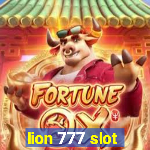 lion 777 slot