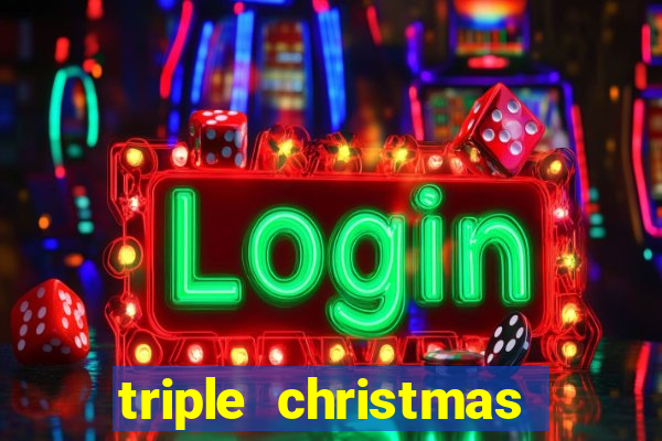 triple christmas gold slot