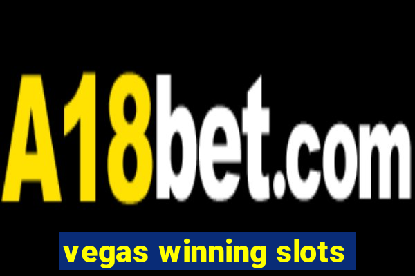 vegas winning slots