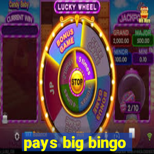 pays big bingo