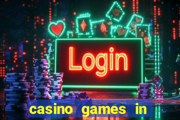 casino games in las vegas