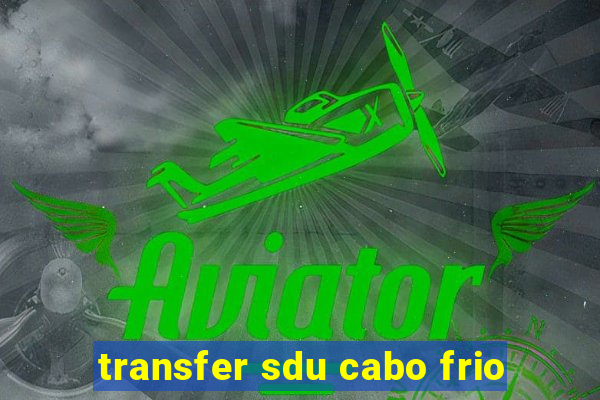 transfer sdu cabo frio