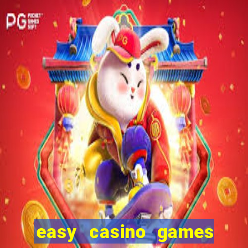 easy casino games to win money