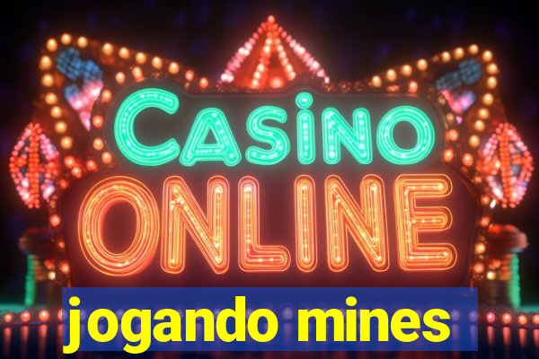 jogando mines