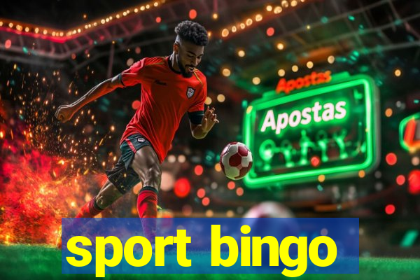 sport bingo