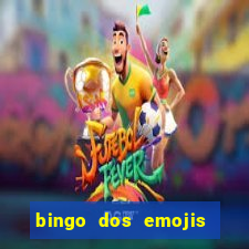 bingo dos emojis para imprimir